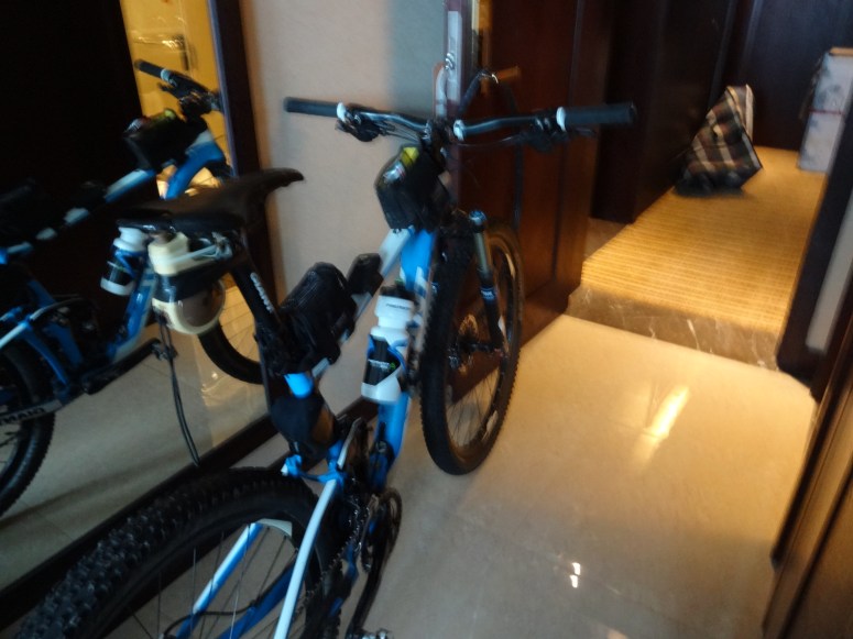 The work horse all packed up with gadgets 