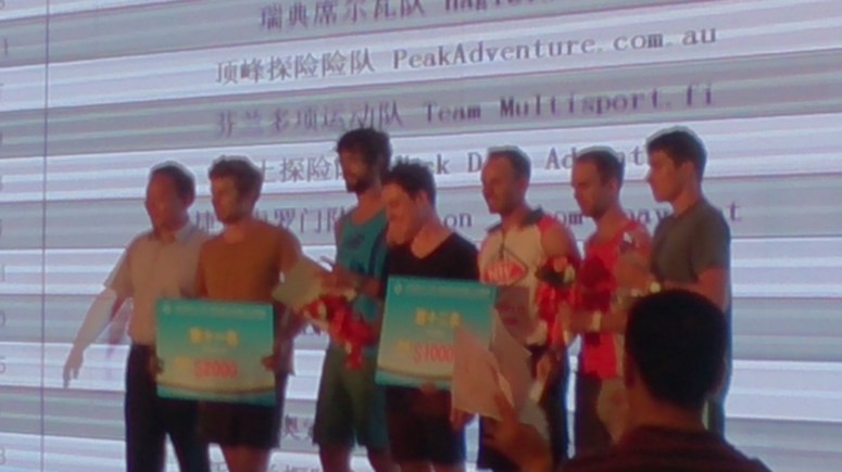 Fuzzy prize giving photo