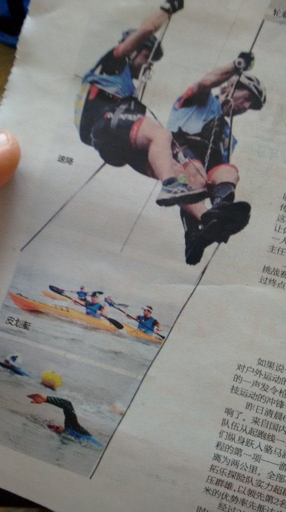 Marcel and I decending 