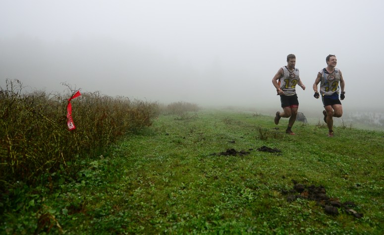 More signs of pain during the final run, just before the orienteering