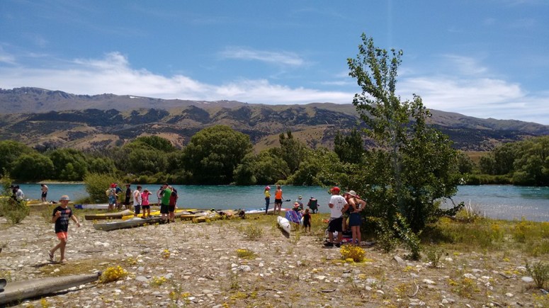 End of the Clutha Classic, real beaut of a day