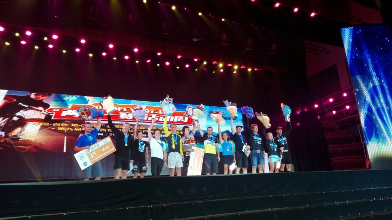 Prizegiving ceremony at Baise in april