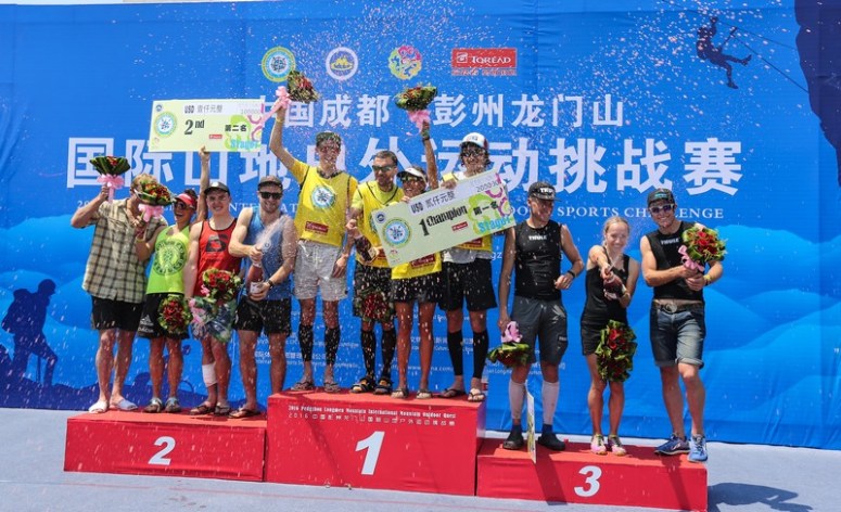 2nd place podium after Day 1