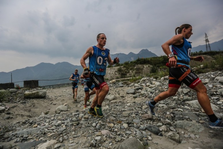 River rocks (me and Simone)