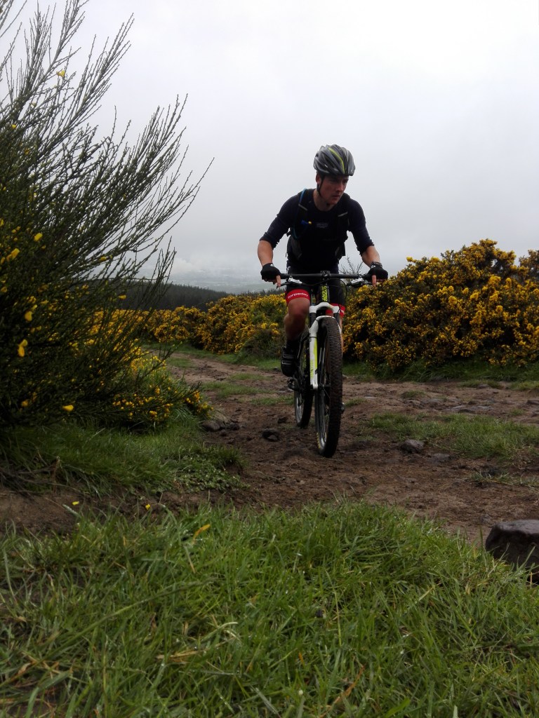 Checking out the new local trails in Chch (not allowed to ride this bike for a wee while)