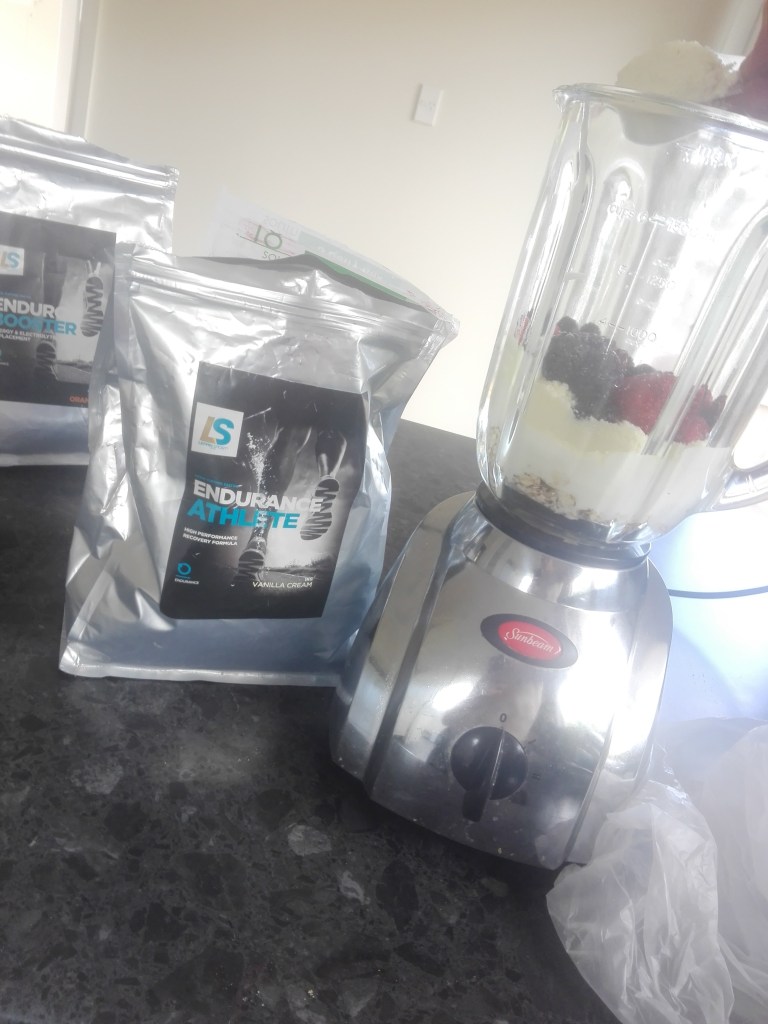 Lots of smoothies down the gullet!